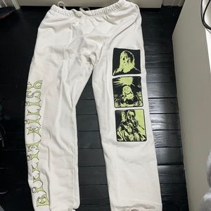 Billie eilish perfect condition sweatpants! From her tour happier than ever.
